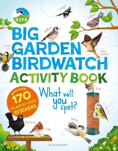 RSPB Big Garden Birdwatch Activity Book: The essential birdwatching activity book with 170+ stickers! (Paperback)