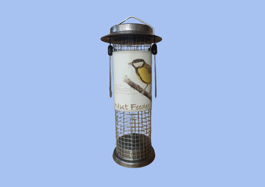 Metal Hammertone Hanging Peanut Feeder